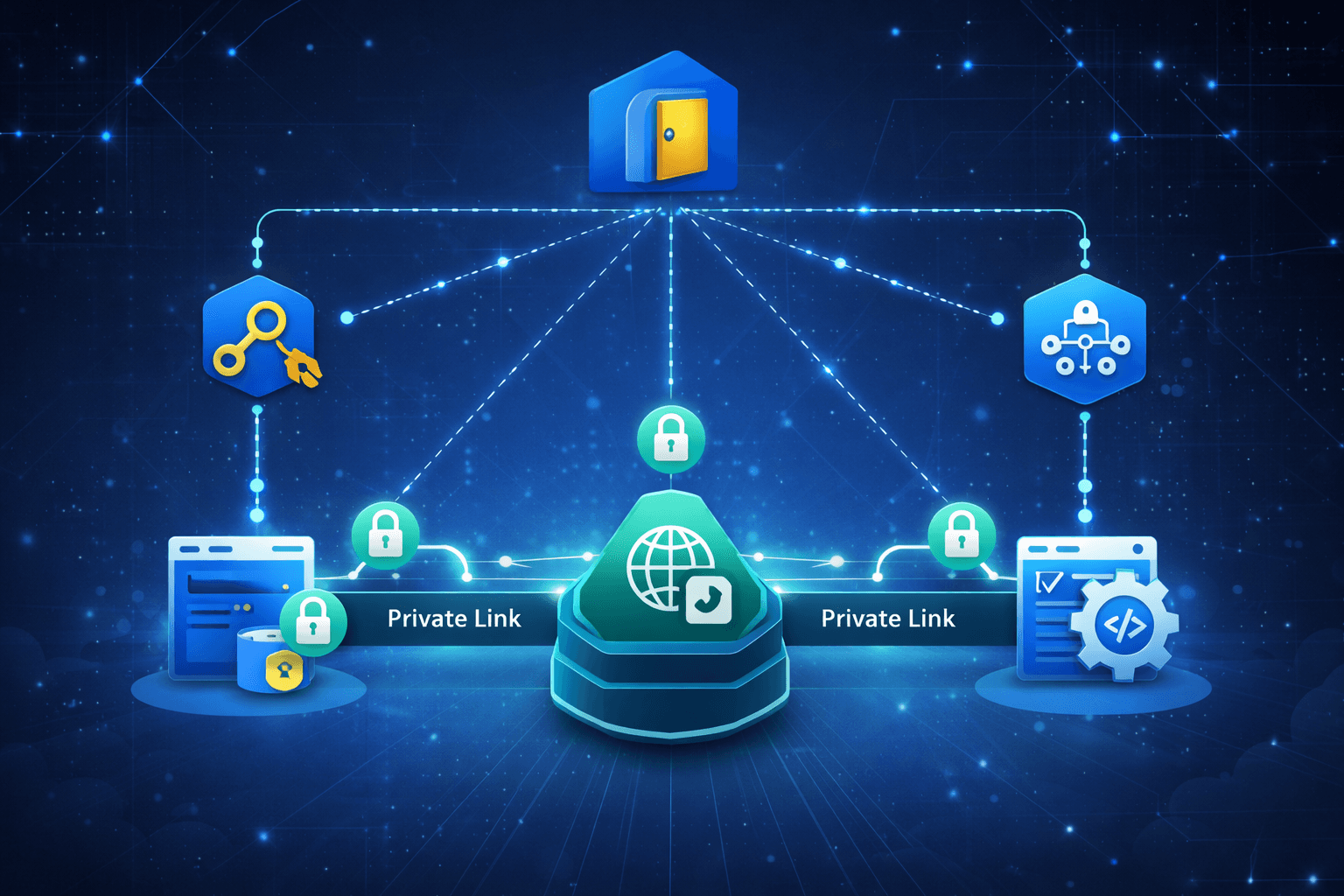 Sichere Anbindung von Diensten mit Azure Front Door und Application Gateway